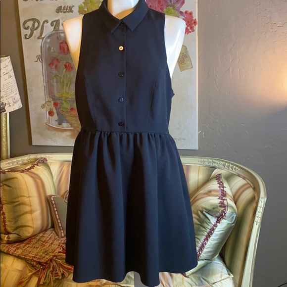 Monteau Dresses & Skirts - Monteau Black Sleeveless Dress M